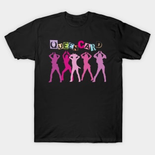 silhouette design of (G)idle in the queencard era T-Shirt